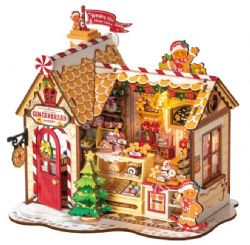MAISON DE BRICOLAGE DIY - MAISON EN PAIN D'ÉPICES (1025)